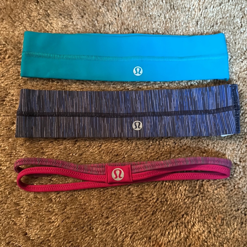 3 Lululemon Headbands